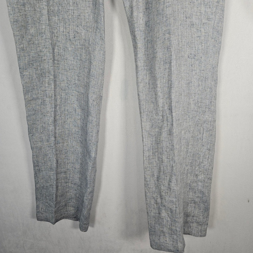 John Varvatos Pants Men's 38 NWT 100% Linen Dusted Blue P293Z2-ECMA $498 Preppy - Picture 11 of 15